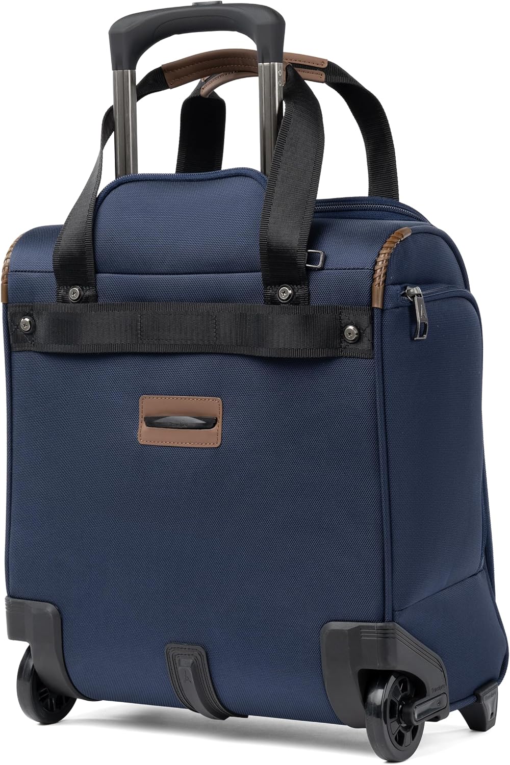 Travelpro Crew Classic Softside Carry-On Underseat Bag, Blue, 17-Inch | Lightweight Rolling Design With 14-Laptop & Tablet Sleeve, Personal Item Size, Fits Under Airline Seats - Image 2