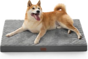Bedsure ComfyFleece Large Dog Bed f...