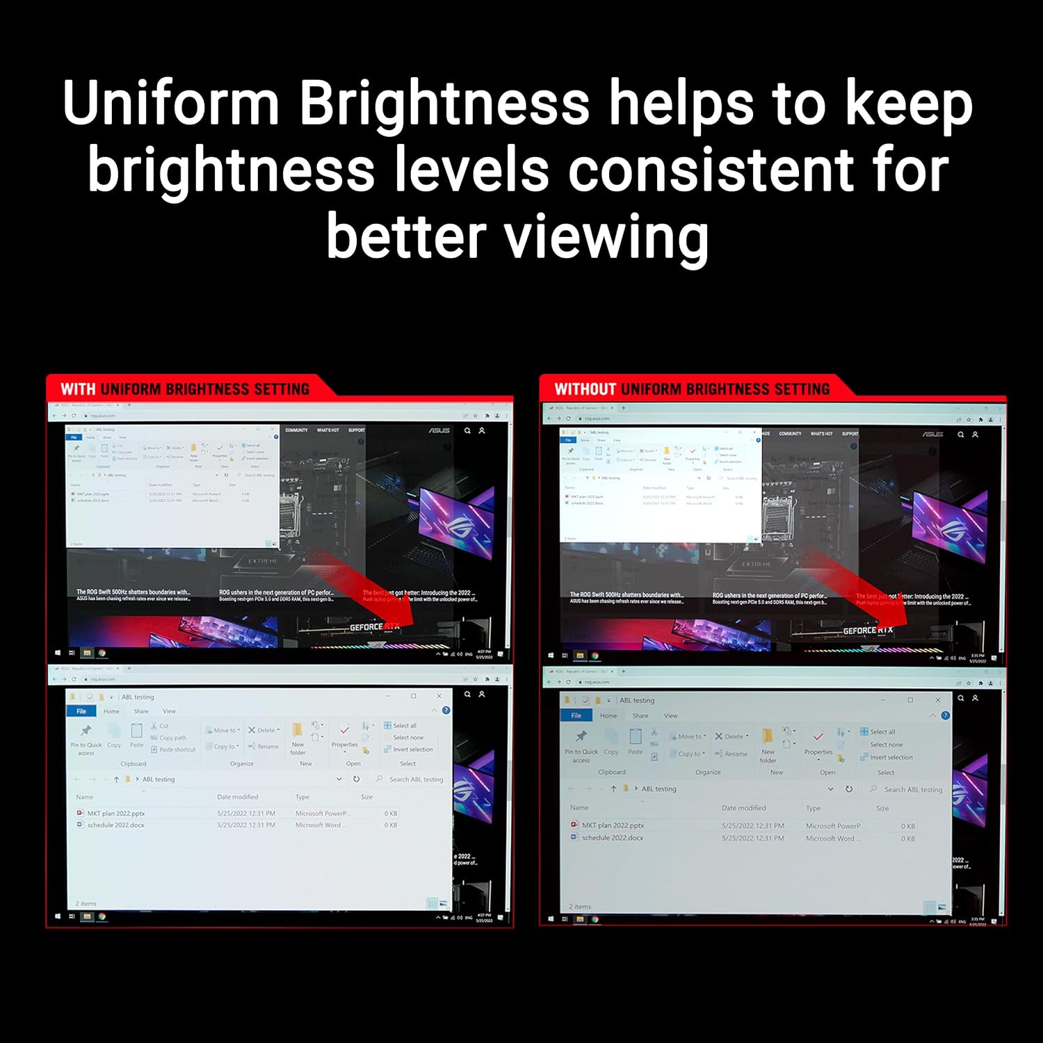 ASUS ROG XG34WCDG 34 Inch 1440p 175Hz Ultrawide OLED G-SYNC Gaming Monitor - Image 5