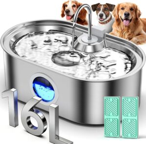 4.2Gal Extra Large Dog Water Founta...