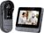 TKMARS Doorbell Camera Wireless No Subscription 1080P, Waterproof Door Bell Camera with Monitor Screen Free Storage NO WiFi and APP Needed, Video Intercom Two-Way Audio, 170° View Angle,Night Vision