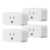 Amazon Basics Smart Plug, Works with Alexa Only, Voice Control, Remote APP Control, Schedule, Compact Design, Versatile, 2.4 GHz Wi-Fi, No Hub Required, 4-Pack, White