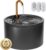 MISFANS Ceramic Cat Water Fountain, All-Ceramic Body, Pure Copper Spout