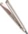 TYMO Flat Iron Hair Straightener and Curler 2 in 1 with 10s Fast Heating, 1 Inch Professional Titanium Straightening Curling Iron with 32 Adjustable Temp and Automatic Shut Off, Champagne