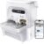 PETKIT Eversweet Ultra Cat Water Fountain with AI Camera, Filterless | Wastewater Separation 169fl oz/5L Automatic Dog Water Fountain for Small Dogs, 5G WiFi 140°‌Wide-Angle Lens App Control