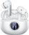 Wireless Earbuds, Bluetooth 5.3 Headphones HiFi Stereo 50H Playback LED Digital Display Ear Buds with ENC Noise Canceling Headset, IPX7 Waterproof Earphones for Gym/Running/Work（White）