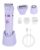 Ufree 3-in-1 Bikini Trimmer Electric Razors for Women, Gifts for Women | Ceramic Blade, IPX7 Waterproof, Lady Shaver, Travel Lock, for Face, Legs, Pubic Hair, Underarms, Body Hair Trimmer, Purple