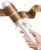 FURIDEN Lite Dual-Voltage Curling Iron, Lightweight Travel Size for Europe