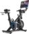 MERACH Exercise Bike, Magnetic Friction Stationary Bike for Home with APP | Low Noise Indoor Cycling Bike with 300lbs Weight Capacity, Adjustable Seat & Handlebars, Fitness Courses for Weight Loss