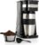 Mixpresso Single Serve & Single Cup Coffee Maker with 14oz Travel Mug Black