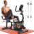 YOSUDA Recumbent Exercise Bike for Home，Magnetic Staionary Bike for Seniors