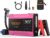 WOLFBOX 2000A Jump Starter with Air Compressor, 37Wh Car Battery Booster Jumper Starter Portable(5L Gas/3L Diesel), 12V Jump Box Pack with 150PSI Tire Inflator, Jumper Cables, LED Light — Hot Pink