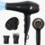 CONFU Hair Dryer Professional Hairdryer – Ionic Blow Dryer 5X Fast Drying | 1875 watt AC motor, 3 heat 2 speed 1 cold button, Blowdryers with comb, diffuser for long thick, curly hair, Low noise, Salon