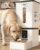 Automatic Dog Feeder Large Breed: 12L/50 Cup Capacity for Kibble up to 20mm