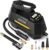 AstroAI AIRUN H Tire Inflator Portable Air Compressor, 12V DC Tire Inflator, Auto Shut-Off with Digital Pressure Gauge & LED Light, Fast Inflation for Car, Motorcycle, Bike Tires, 9.8Ft Cord, Yellow