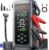 Car Battery Jump Starter with Air Compressor 4500A 150PSI, Car Jumper Starter Portable (9L Gas/8L Diesel), Jump Box Car Battery with Auto-Shutoff Tire Inflator, Jumper Cables and Light