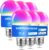 Lightinginside Smart Light Bulbs Work with Alexa/Google Home/SmartLife 6PCS | CRI>90, No Hub Required, 60W RGBCW Color Changing Light Bulbs, 800LM 9W Smart Bulb, 2.4G WiFi & BLE A19 E26 Bulb, ETL Listed