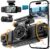 IIWEY N5 4 Channel Dash Cam for Cars, 360° View 2K Front 1080P Rear Inside | Includes 128GB Card, 5G WiFi & APP Control, IR Night Vision, G-Sensor, 24 Hours Parking Mode