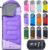 PTEROMY Sleeping Bags for Adults, Lightweight and Machine Washable, Water Resistant Backpacking Camping Sleeping Bag for Warm Cold Weather, Camping Essentials for Hiking Travel