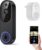 Orbitell 1080p Wireless Wi-Fi Video Doorbell Camera with Two Way Audio, Night Vision, Cloud Storage, Smart AI Motion Detection, Support 2.4GHz Wi-Fi only