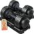 Rendpas Adjustable Dumbbell Set, 25/55/80 LB Weight Set for Home Workout | 1-Sec Fast Weight Change, Non-Slip Secure Grip, Space-Saving Design with Storage Tray, Strength Training Equipment