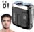 Dual-Head Portable Mini Mens Electric Shaver, Black