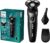 Philips Electric Shavers for Men, Rechargeable AquaTouch Mens Electric Shaver Wet and Dry with Comfort Cut Blades and Click-on Precision Trimmer, Cordless Electric Razors with 5D Flex Head