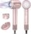 Hair Dryer, High-Speed Ionic Low Noise Blow Dryer with Brushless Motor for Fast Drying, Thermo-Control Quiet Compact Hair Blow Dryer with Magnetic Diffuser for Curly Hair for Home Travel Salon