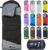 PTEROMY Sleeping Bags for Adults, Lightweight and Machine Washable, Water Resistant Backpacking Camping Sleeping Bag for Warm Cold Weather, Camping Essentials for Hiking Travel