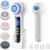 UMICKOO 3 in 1 Facial Cleansing Brush & Blackhead Remover, Rechargeable Face Scrubber with LCD Screen, IPX7 Waterproof, Deep Pore Cleaning, Exfoliating & Massaging for All Skin Types