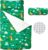 beeweed Toddler Nap Mat, Rollup Design Kid Sleeping Mat with Removable Pillow & Minky Blanket, Toddler Sleeping Bag for Daycare Preschool Travel Camping