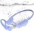 Swimming Headphones-Bone Conduction Headphones, IP68 Waterproof Open Earphones, LiteSurge Bluetooth 5.4 Underwater Sport Earbuds with 32 GB MP3 Memory for Swimming, Marathon-Purple
