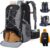 NUBILY 50L Hiking Backpack Waterproof Camping Backpack for Men Women Lightweight HIking Daypack Outdoor Travel Daypack