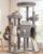 Cat Tree, Heavy Duty Cat Tower with Dual Platforms VCT002W