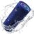BassBloom Roar 3 Portable Bluetooth Speaker,20W Powerful Sound with JIKE Bass,IPX6 Waterproof,24H Playtime,Bluetooth 5.4,RGB Lights,Wireless TWS Pairing,Outdoor for Camping and Beach (Blue)