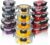 Razab 30 PC Glass Food Storage Containers with Lids – Reusable Glass Meal Prep Containers for Lunch and Leftovers – Airtight & Leakproof Snap Locking Lids – Oven, Freezer, Microwave, Dishwasher Safe
