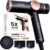 ELLA BELLA® Ionic Hair Dryer with Diffuser – Negative Ion Blow Dryer, Quiet | Professional-Grade Blow Dryer. Intelligent Heat Control & Rapid Drying, Lightweight, Low Noise, All Hair Types