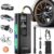 Airmoto Tire Inflator Portable Air Compressor for Cars, Bikes and Bicycles | Cordless Air Pump with Digital Pressure Gauge, Bright LED & Auto Shut-Off, Works on All Tires and Inflatables